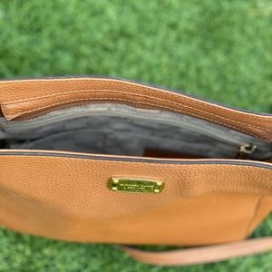 Michael Kors, Brown color, crossbody handbag, used excellent condition.